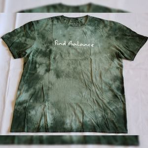 NWOT- Men's Chemistry Graphic Short Sleeve Tie Dye T-shirt Green Sz 2XL